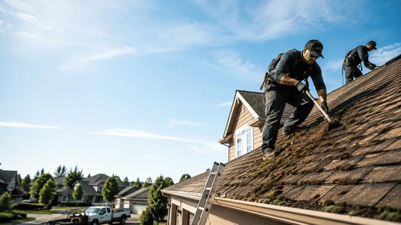 Roof Moss Removal in Wernersville, PA near me